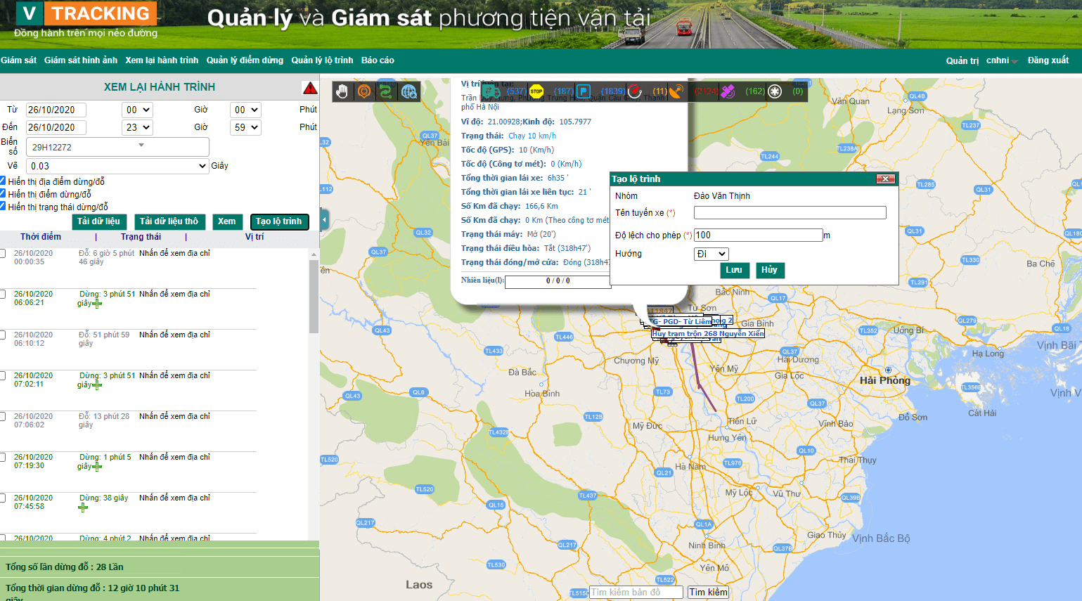 huong dan su dung phan mem V Tracking Viettel 1