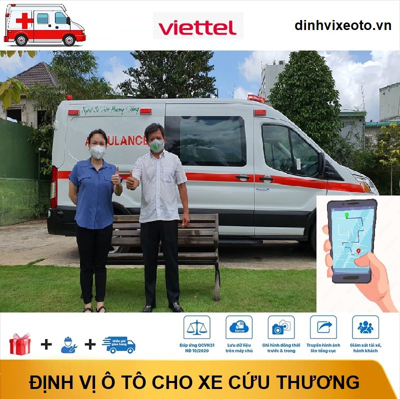 Lắp định vị ô tô cho xe định vị xe cứu thương, cứu hộ 7 Lắp định vị ô tô cho xe cứu thương, cứu hộ, cấp cứu