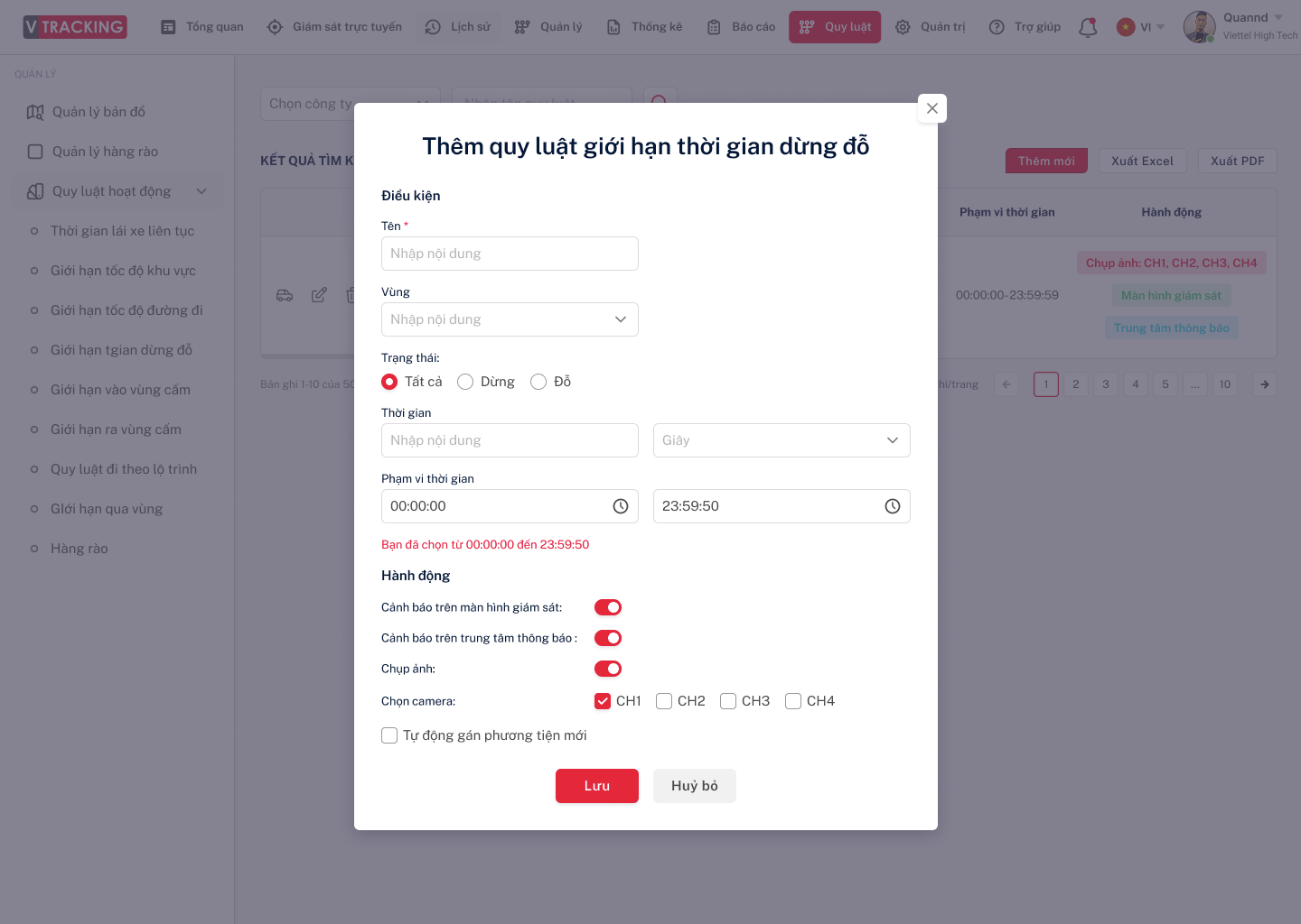 Hướng dẫn sử dụng VTracking Viettel - Hướng dẫn sử dụng