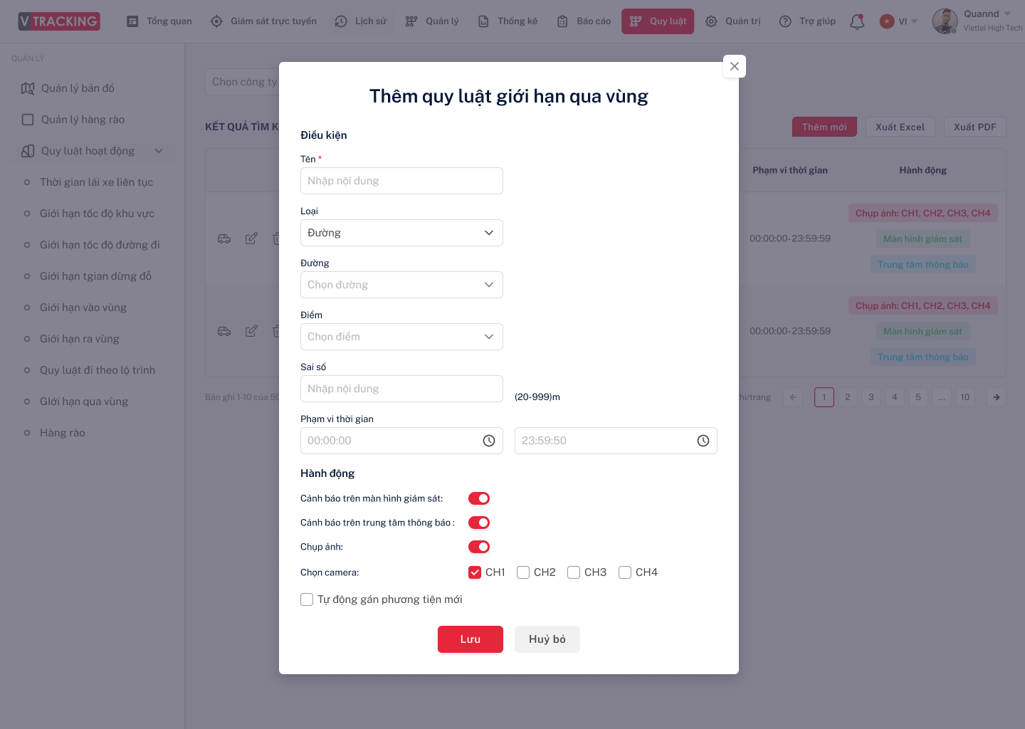 Hướng dẫn sử dụng VTracking Viettel - Hướng dẫn sử dụng